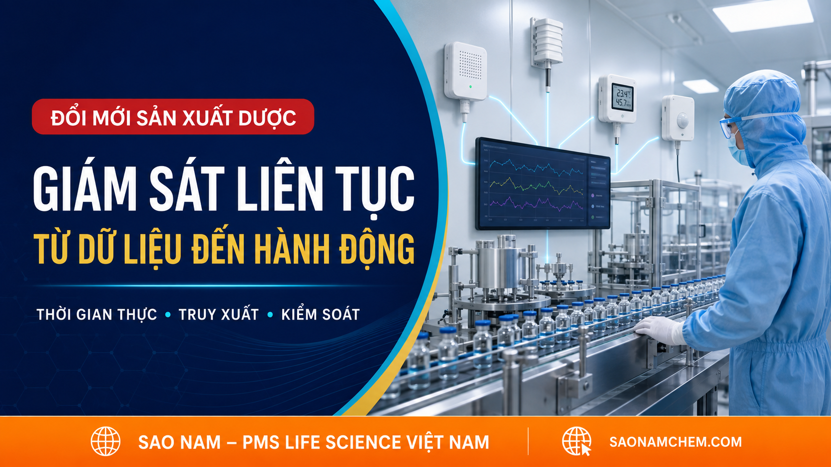 Giám sát liên tục- Bước tiến đổi mới trong sản xuất dược phẩmI MỚI SẢN XUẤT DƯỢC PHẨM